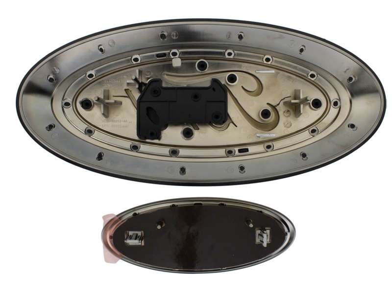 Ford Super Duty Exterior Emblem - Ford Racing - Black - `23-`24